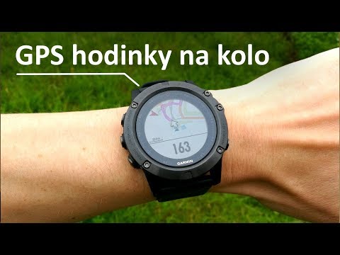 Hodinky na kolo s GPS: Garmin Fenix 5