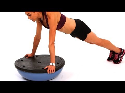 How to Do a Platform Push-Up | Bosu Ball Workout