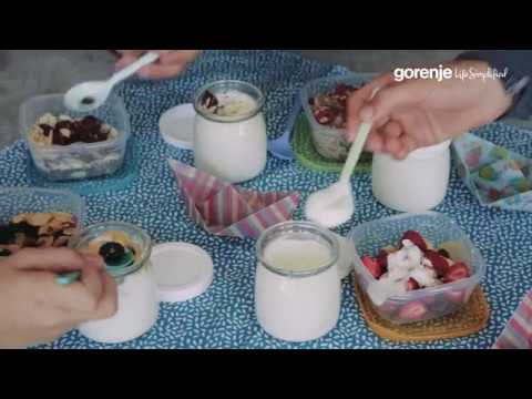 Ako vyrobiť domáci jogurt - jogurtovač gorenje