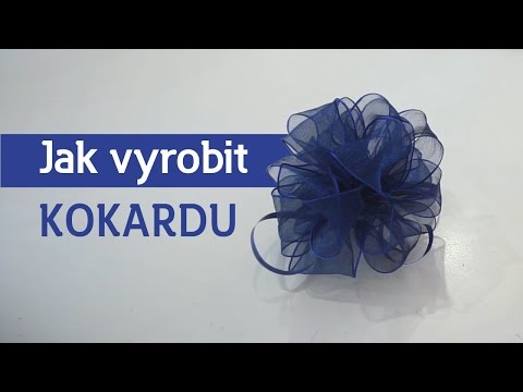 Jak vyrobit mašli - kokarda