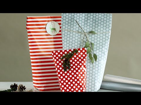 How to Wrap an Oddly-Shaped Gift | Martha Stewart&#039;s Gift Wrapping Hack