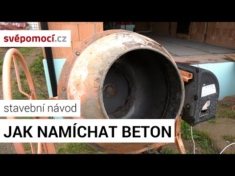 Jak namíchat beton svépomocí | Dodavatel: CEMEX