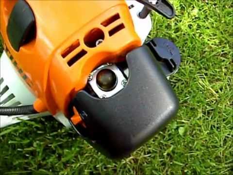 How to start a Stihl 4 Mix engine