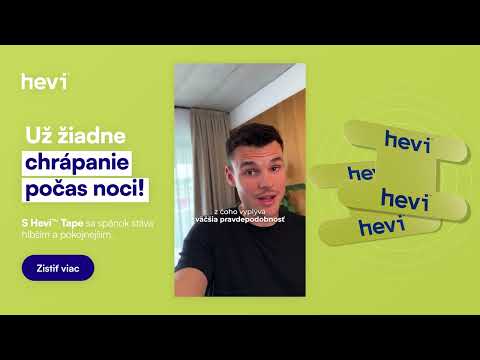 Hevi™ Tape - Už žiadne chrápanie počas noci