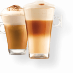 Cappuccino z kávovaru KRUPS KP123B31 Nescafé Dolce Gusto Mini Me