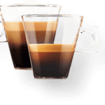 Espresso z kávovaru KRUPS KP123B31 Nescafé Dolce Gusto Mini Me