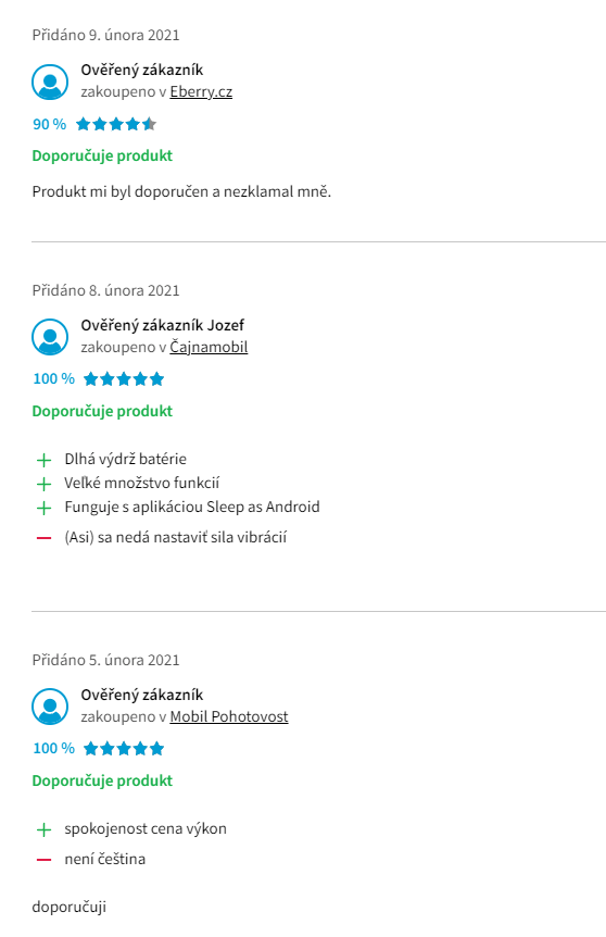 Xiaomi Amazfit GTS - recenze zákazníků